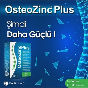  Osteozinc Plus 60 Tablet 30 Soft Jel
