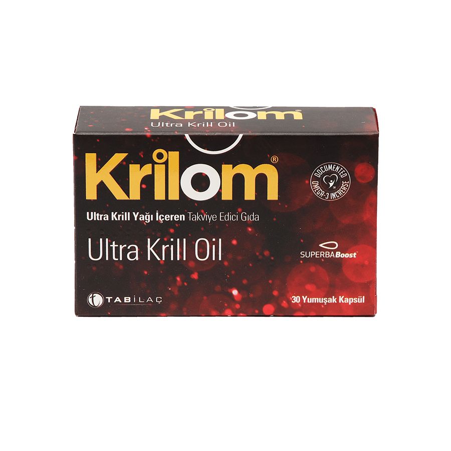 Krilom Ultra Krill Oil Krilom® Ultra Krill Yağı İçeren Takviye Edici Gıda