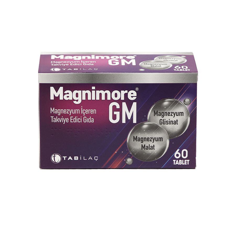 Magnimore GM Magnezyum İçeren Takviye Edici Gıda
