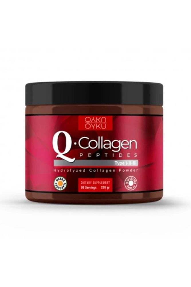 Q-COLLAGEN PEPTIDES Hidrolize Collagen (Kollajen  Tip I-II-III)