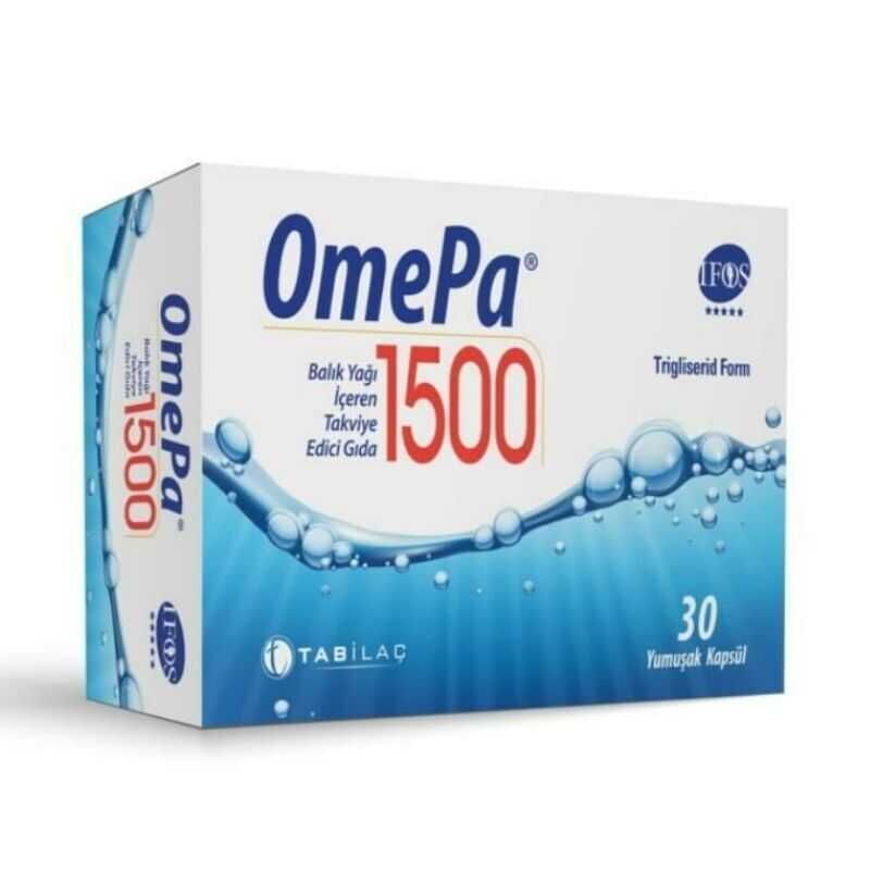 Omepa 1500 Balık Yağı 30 Kapsül