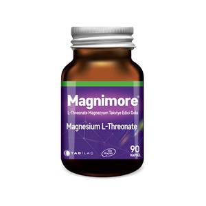  Magnimore L-Threonate Magnezyum Takviye Edici Gıda 90 Kapsül