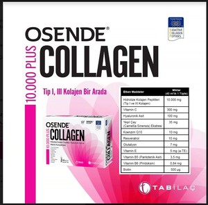  OSENDE 10.000 Plus Collagen ( Sıvı Kollajen 30 günlük tüp)