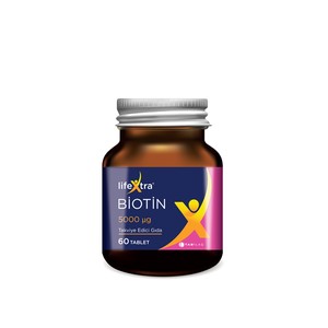  Lifextra Biotin İçeren Takviye Edici Gıda