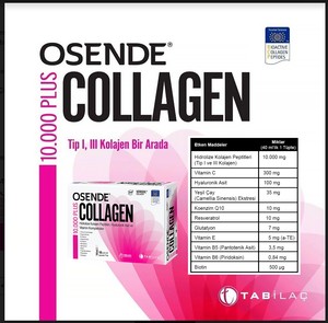  OSENDE 10.000 Plus Collagen ( Sıvı Kollajen 15 günlük tüp)