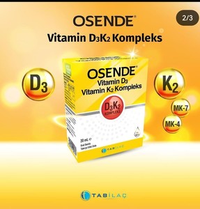  Osende Vitamin D3 K2 Kompleks 20 ml