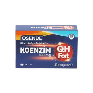  Osende QH FORT Ubikinol İçeren Takviye Edici Gıda