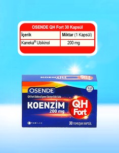  Osende QH FORT Ubikinol İçeren Takviye Edici Gıda